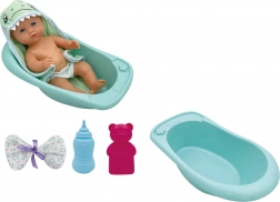 Bébé qui fait pipi avec baignoire et accessoires 30 cm