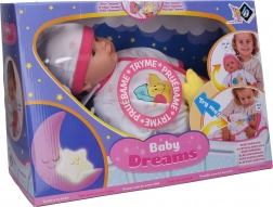 Bébé qui cligne des yeux avec sons 40 cm