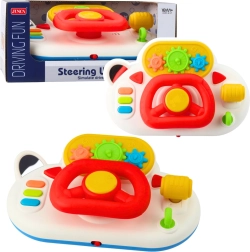 Simulateur de conduite interactif pour enfants avec lumières et sons