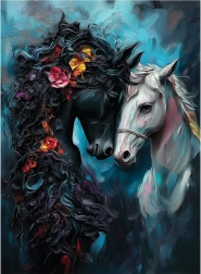 Puzzle noir et blanc 1000 pièces ANATOLIAN