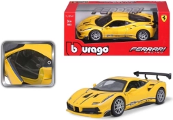 Modèle métallique Bburago 1:24 Ferrari 488 Challenge jaune