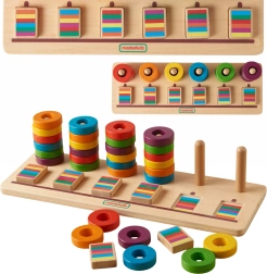 Masterkidz trieur Montessori pour apprendre à compter et les couleurs