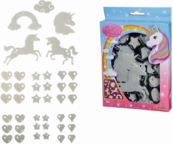 Décorations lumineuses dans le noir licorne – 41 pcs