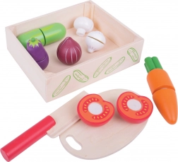 Légumes à découper en boîte BIGJIGS TOYS
