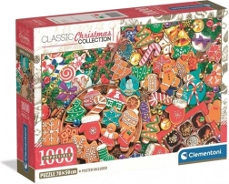 Clementoni Impossible gourmandises de Noël puzzle 1000 pièces