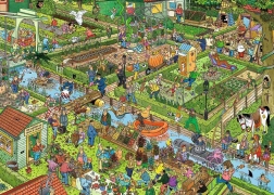 Puzzle JUMBO Jardin potager 1000 pièces