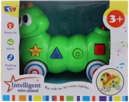 Chenille à tirer à piles