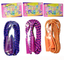 Corde à sauter avec poignée en plastique 210 cm