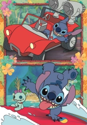 Puzzle CLEMENTONI 104 pièces DISNEY STITCH