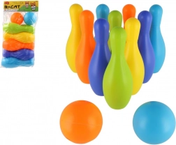 Ensemble coloré de quilles et de balles pour enfants