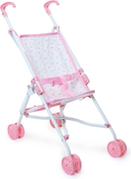 Poussette pliable pour poupées Petitcollin Petites Fleurs