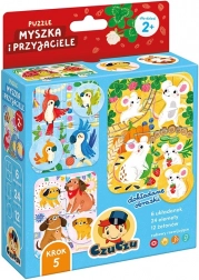 Puzzle Souris et amis – premier jeu et casse-tête pour enfants