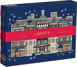 Puzzle recto-verso Liberty London Tudor Building 750 pièces