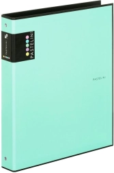 Classeur A4 à 4 anneaux PASTELINI vert