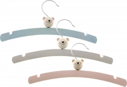 Hess cintres en bois Ourson 6 pcs