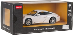 Modèle réduit métallique Porsche 911 à l’échelle 1:24 blanc RASTAR