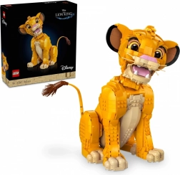 LEGO Disney 43247 Jeune Simba du Roi Lion