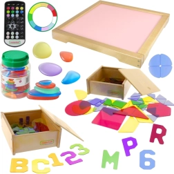 Panneau lumineux LED avec télécommande et accessoires - MASTERKIDZ