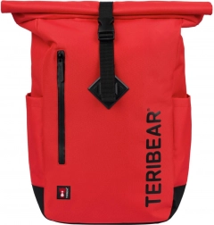 Sac à dos enroulable Teribear rouge