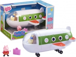 Peppa Pig : avion avec pilote et accessoires