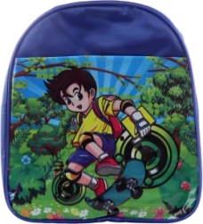 Sac à dos pour enfant Garçon sur skateboard