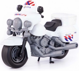 Moto de police pour les tout-petits Polesie blanche