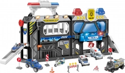 station de police portable avec effets lumineux et sonores