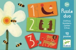 Duo puzzle Chiffres DJECO