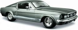 Modèle Ford Mustang GT 1967 1:24 gris