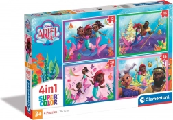 Clementoni puzzle Ariel 4 en 1 (12–24 pièces)