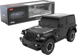 Voiture R/C 1:24 Jeep Wrangler JL Rubicon noir