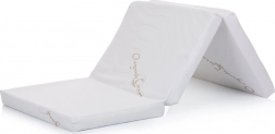 Matelas pliant pour enfant 120 × 60 cm en coton biologique Chipolino