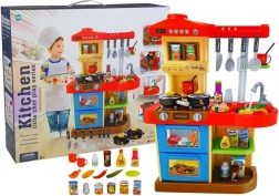 Cuisine pour enfants avec sons et lumières et robinet fonctionnel