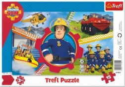 Puzzle Sam le Pompier 15 pièces