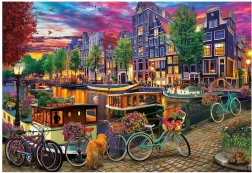 Educa Puzzle Vélos à Amsterdam 6000 pièces