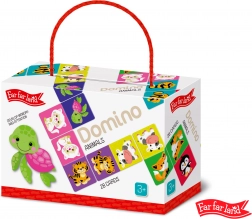 Far Far Land Domino avec des animaux