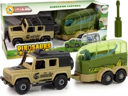 Véhicule tout-terrain DIY Transporteur de dinosaures