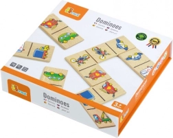 Dominos en bois Voitures