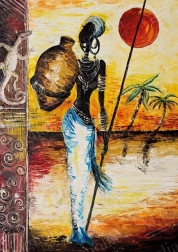 Puzzle Africaine 1000 pièces MAGNOLIA