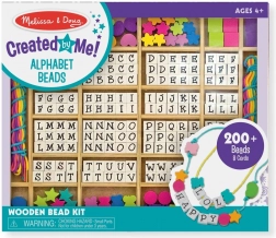 Kit créatif de perles avec lettres