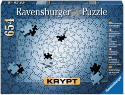 Puzzle RAVENSBURGER KRYPT argent – 654 pièces