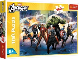 Puzzle 160 pièces – superpouvoirs – DISNEY MARVEL The Avengers – Trefl