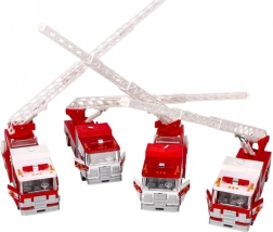 Camion de pompiers avec son et lumière pour enfants