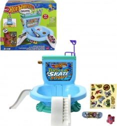 HOT WHEELS Skate Flush & Go – skatepark pour doigts en forme de toilette