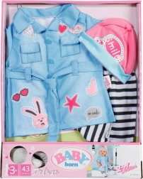 BABY born robe en jean Deluxe 43 cm