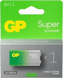 Pile alcaline 9V GP Super
