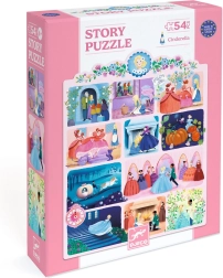 DJECO Puzzle féerique Cendrillon - 54 pièces