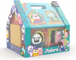 Puzzle à encastrer en bois – petite maison de ferme