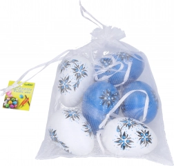 Œufs décoratifs en plastique mix