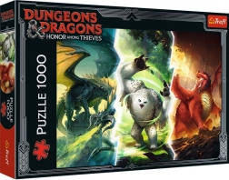 Puzzle 1000 pièces Monstres légendaires de FAERÛN – DUNGEONS & DRAGONS